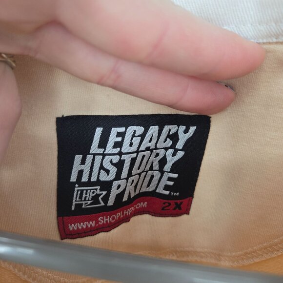 Legacy history Pride Jackson State University Tigers Rugby long sleeve shirt 2X - Picture 6 of 11